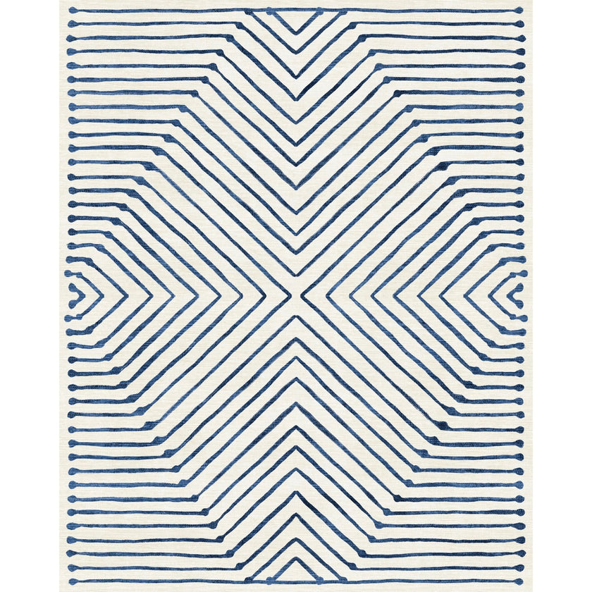 Calator Blue & Ivory Rug