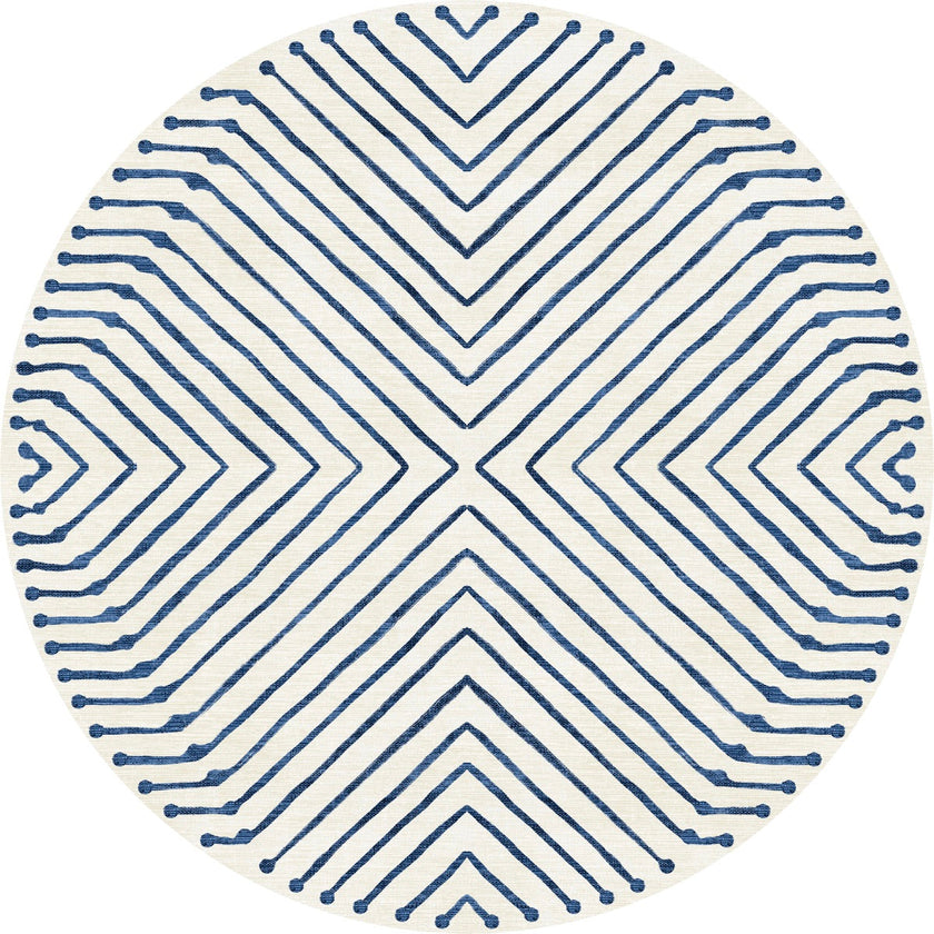 Calator Blue & Ivory Rug