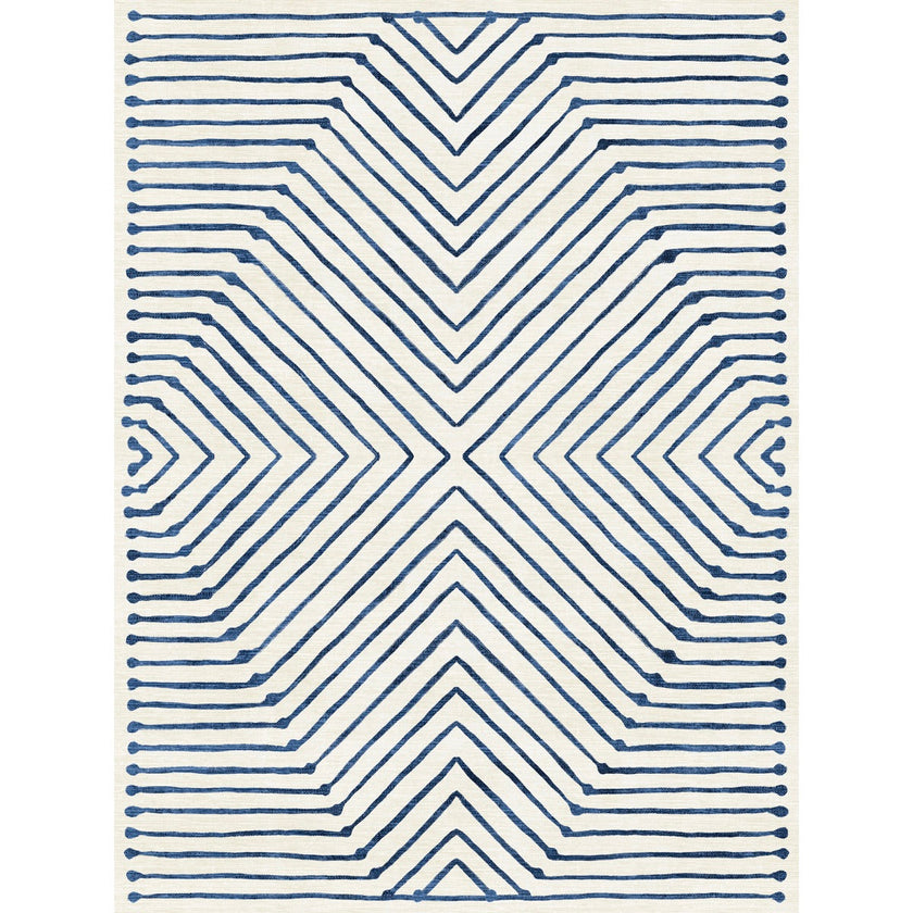 Calator Blue & Ivory Rug