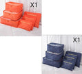 6 PCS Travel Storage Bag Set for Clothes Tidy Organizer