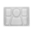 6 Compartment Plastic Tray