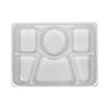 6 Compartment Plastic Tray