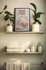 ROSE SUMMIT, Oeuvre sur toile étirée