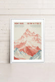 ROSE SUMMIT, Oeuvre sur toile étirée