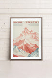 ROSE SUMMIT, Oeuvre sur toile étirée