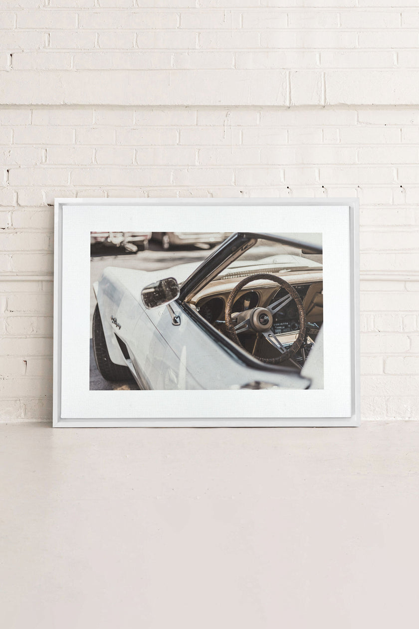 LUXURY RIDE, Oeuvre sur toile étirée