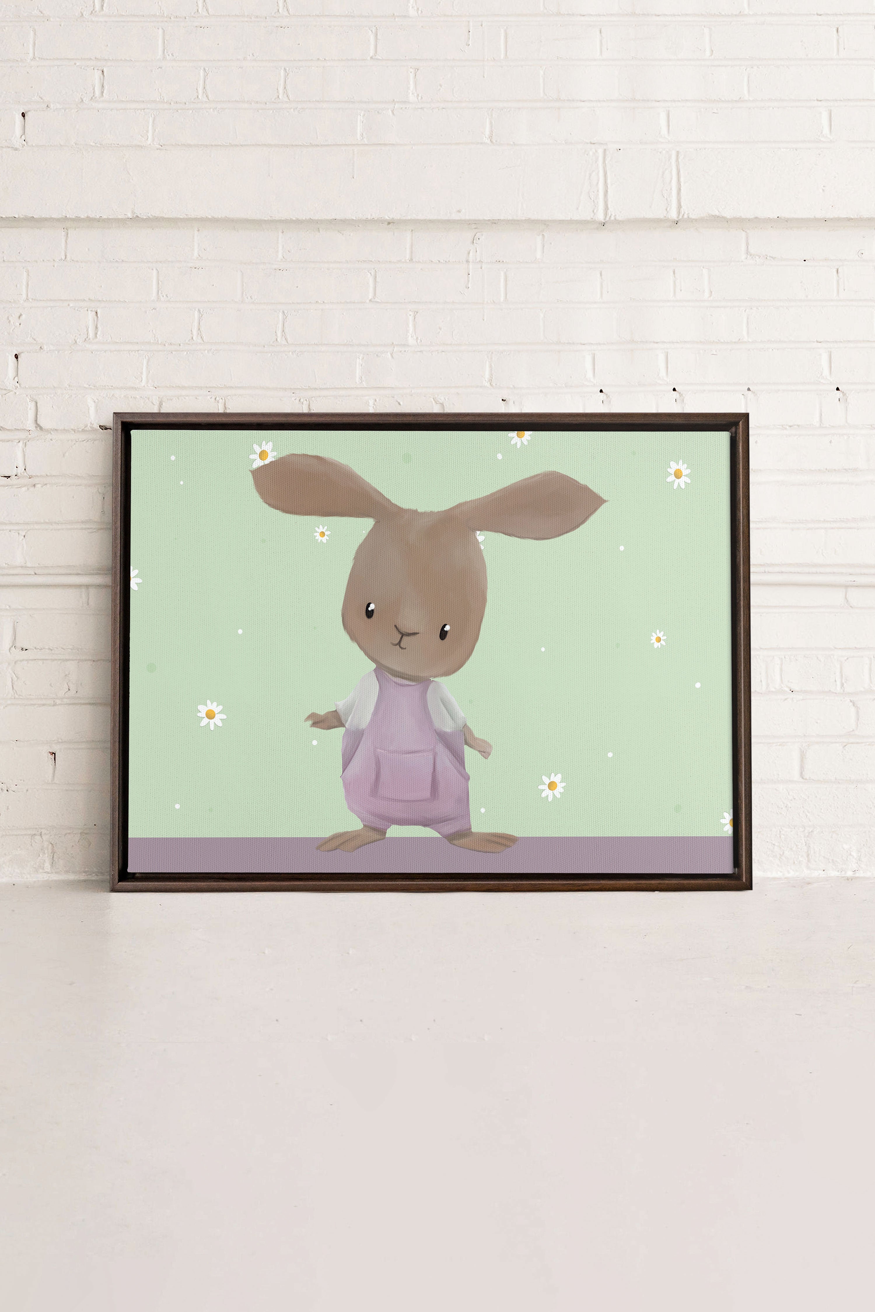 LAPIN, Oeuvre sur toile étirée