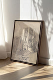 TOWER OF SILENCE, Oeuvre sur toile étirée