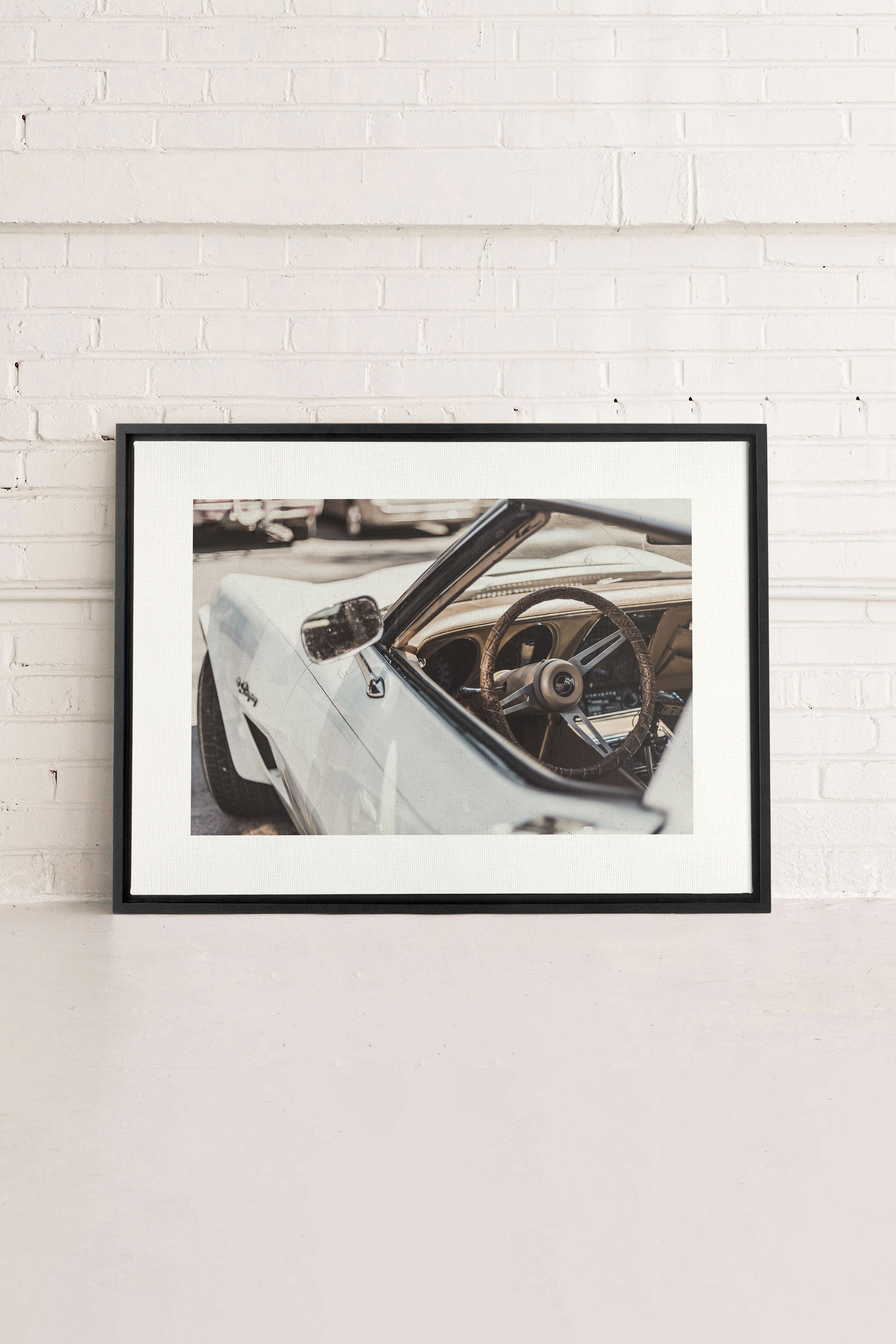 LUXURY RIDE, Oeuvre sur toile étirée