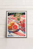 PICNIC HAVEN, Oeuvre sur toile étirée
