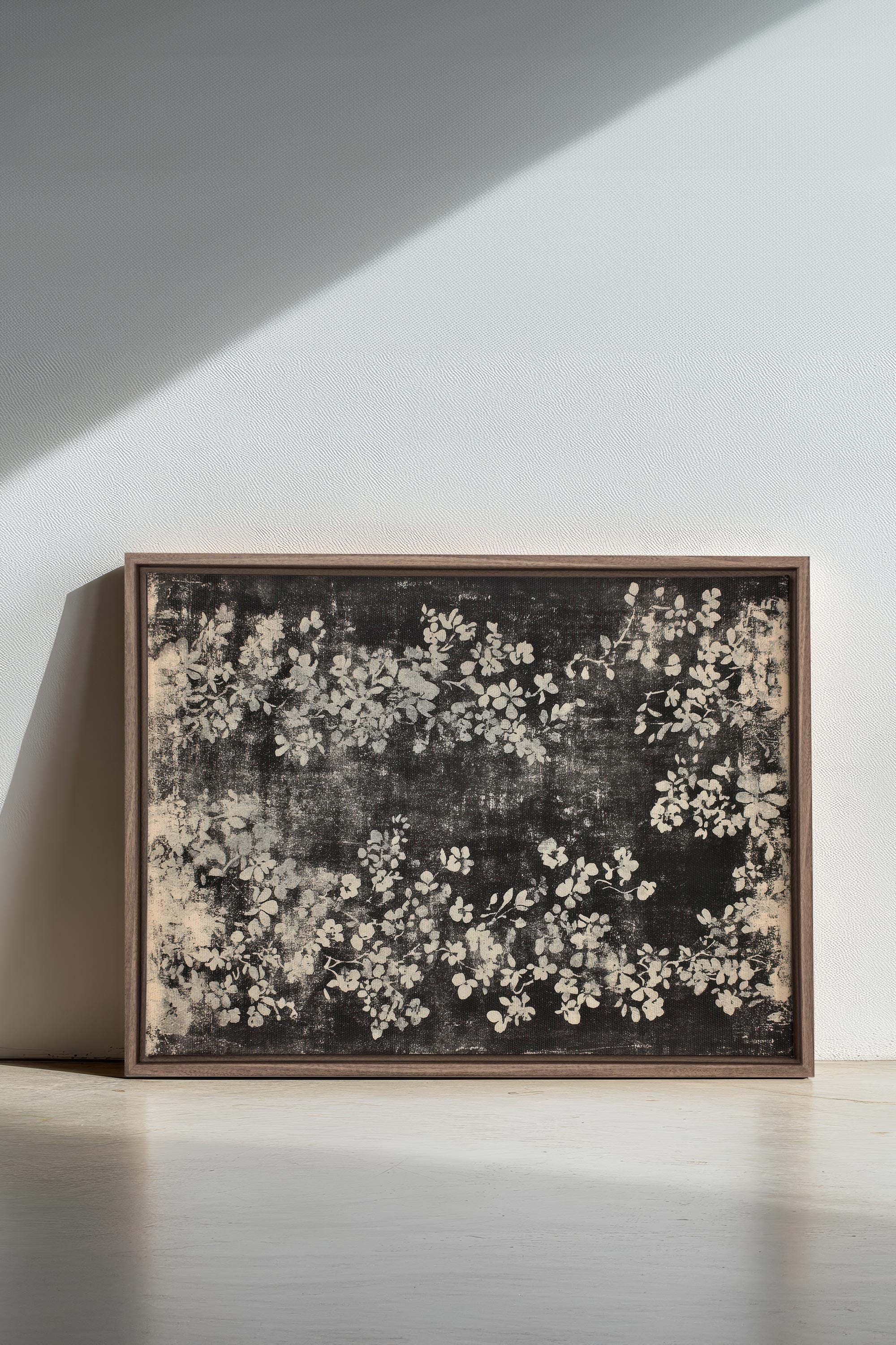 MYSTERIOUS GARDEN, Oeuvre sur toile étirée