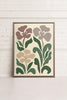 BEIGE PETALS, toile imprimée