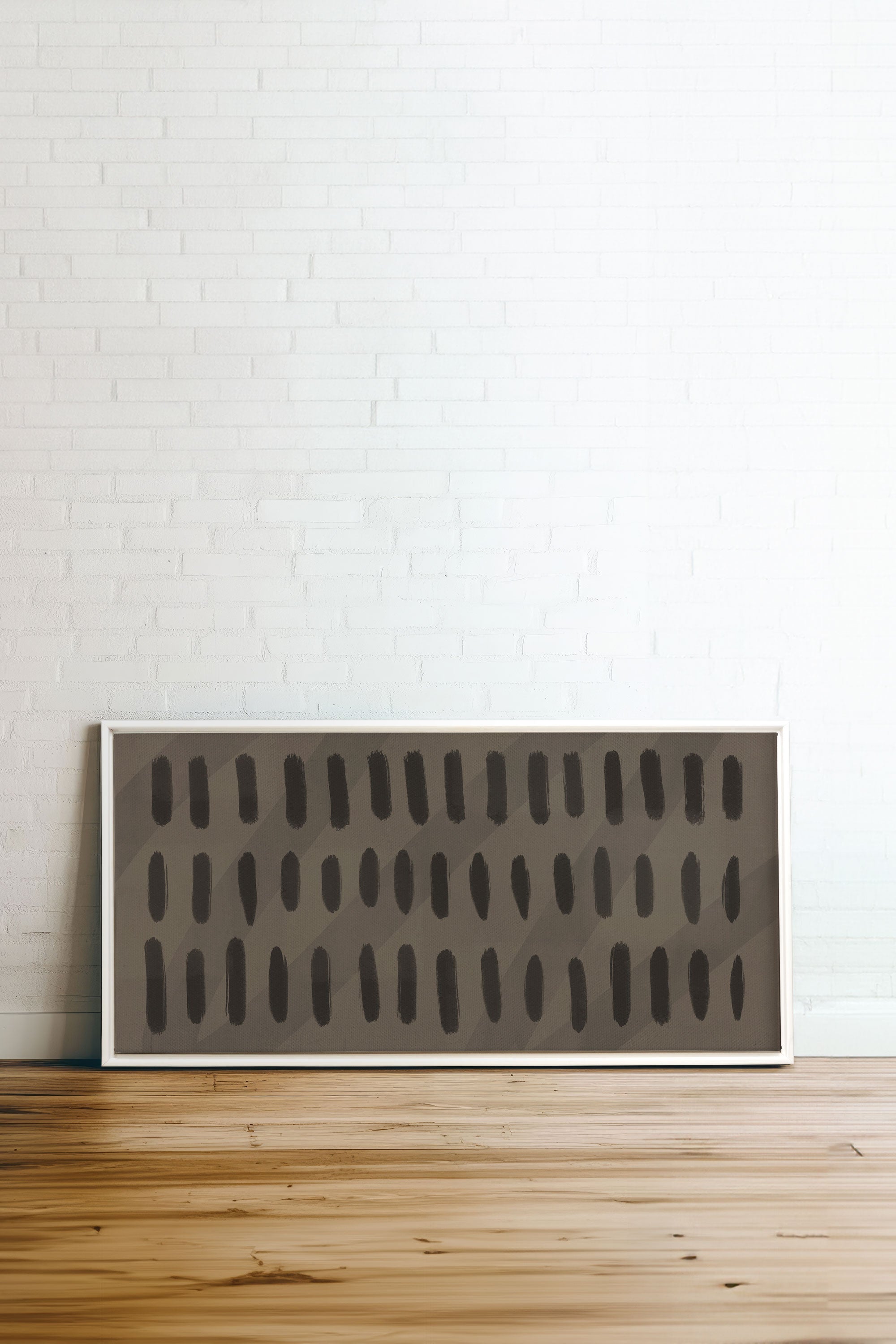 SILENT BEATS, Oeuvre sur toile étirée