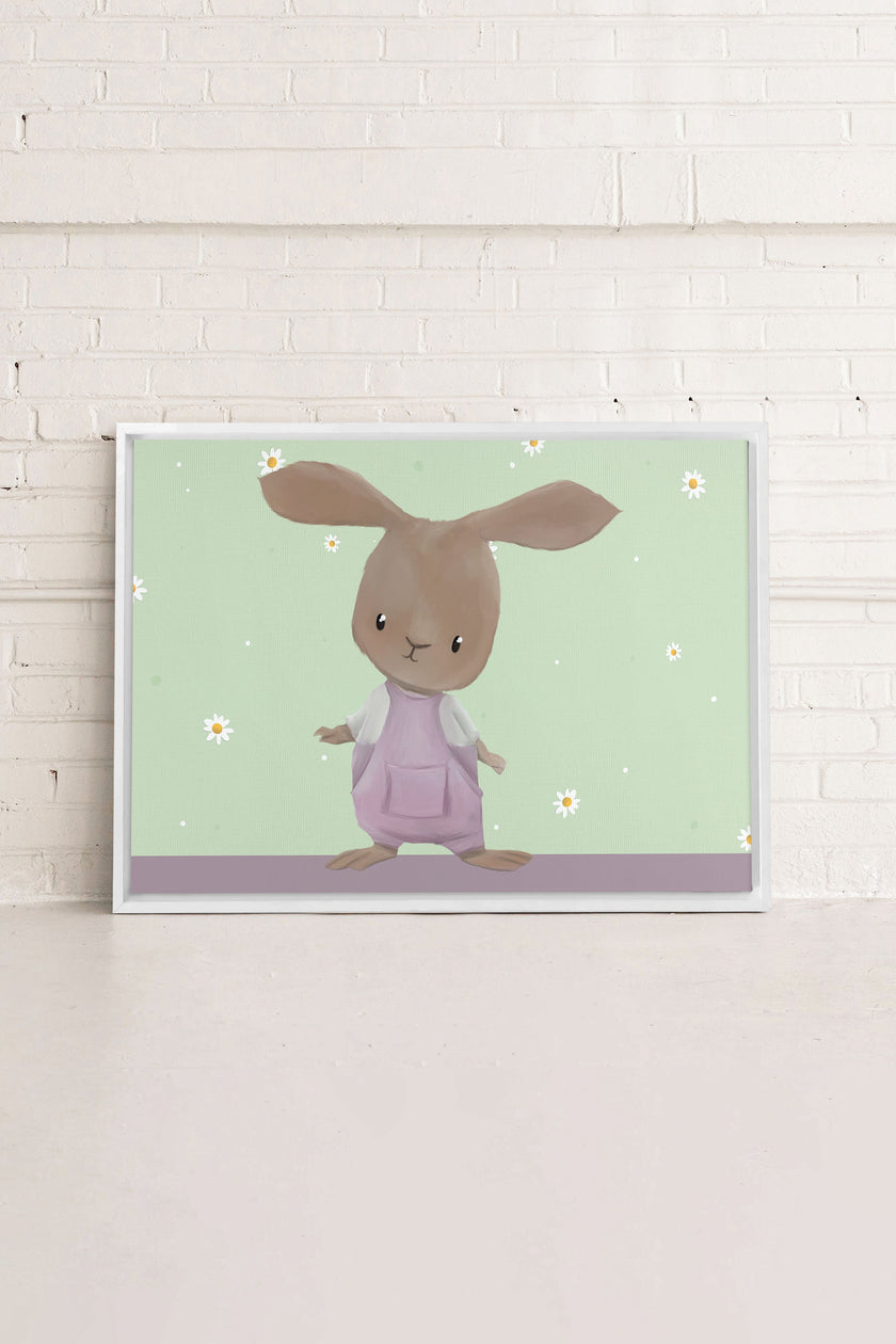 LAPIN, Oeuvre sur toile étirée