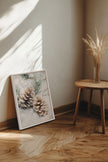 ÉCLATS DE GIVRE, Oeuvre sur toile étirée