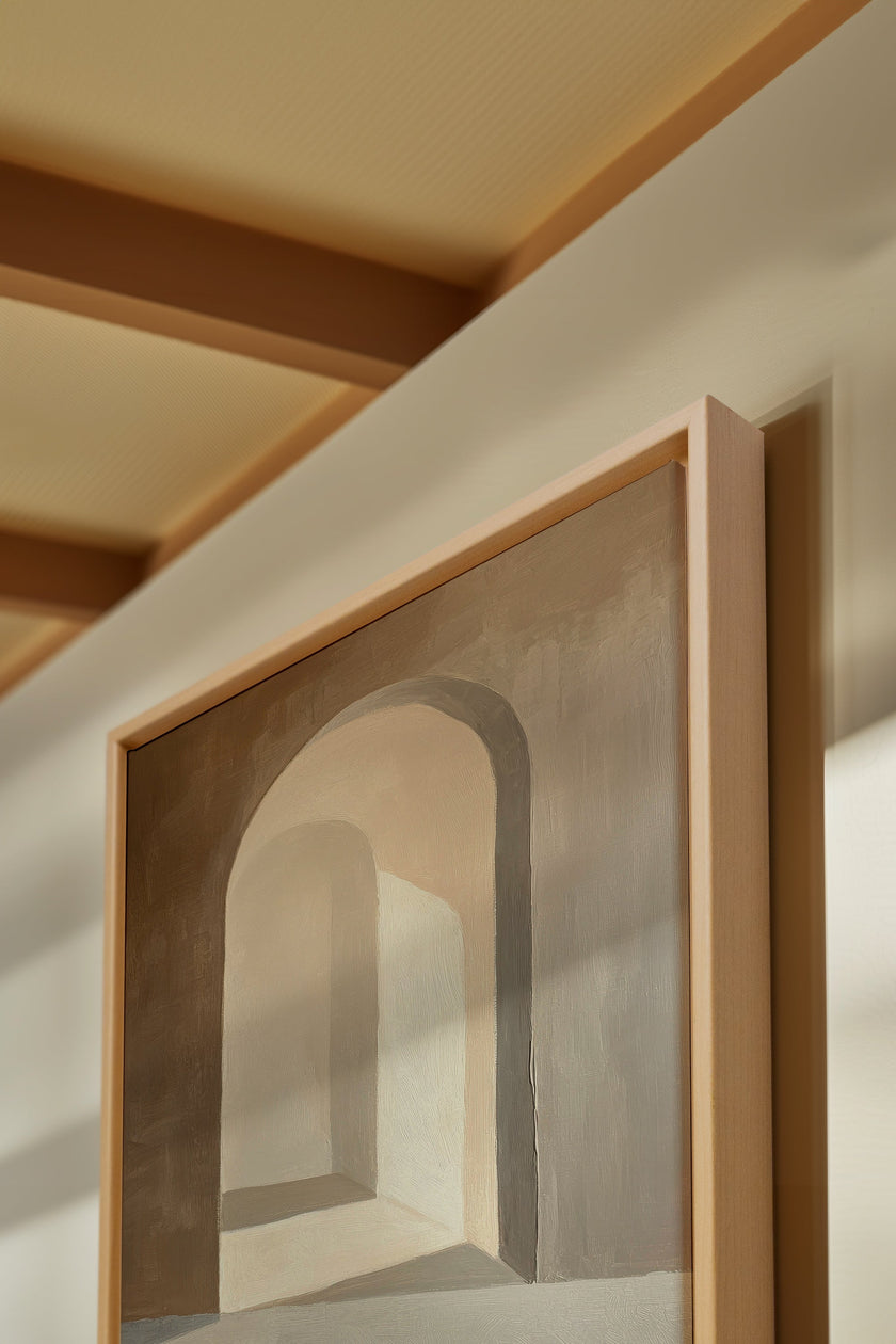 GOLDEN ARCH, Oeuvre sur toile étirée