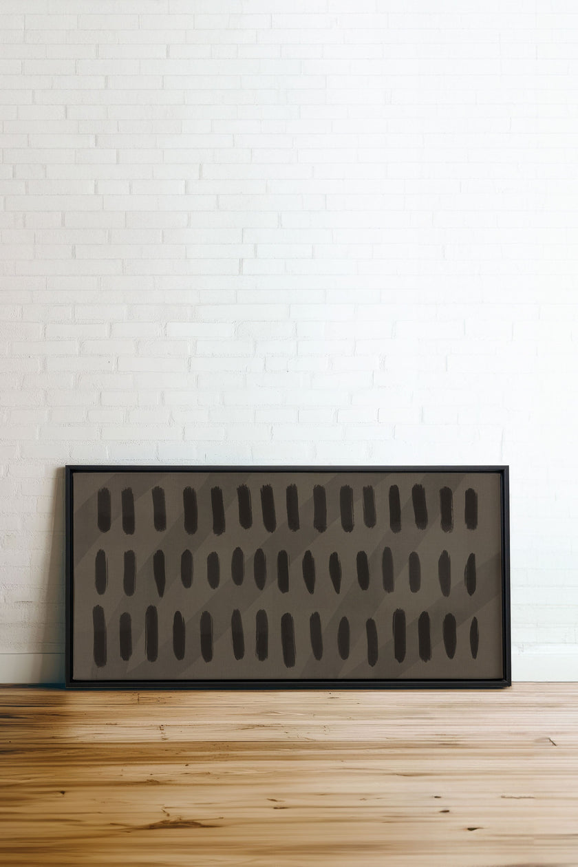 SILENT BEATS, Oeuvre sur toile étirée