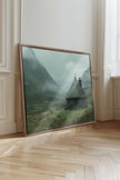 REFUGE DU GARDIEN, Oeuvre sur toile étirée