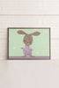 LAPIN, Oeuvre sur toile étirée