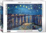 Eurographics - La Nuit étoilée au-dessus du Rhône (Jigsaw Puzzle 1000 pièces)