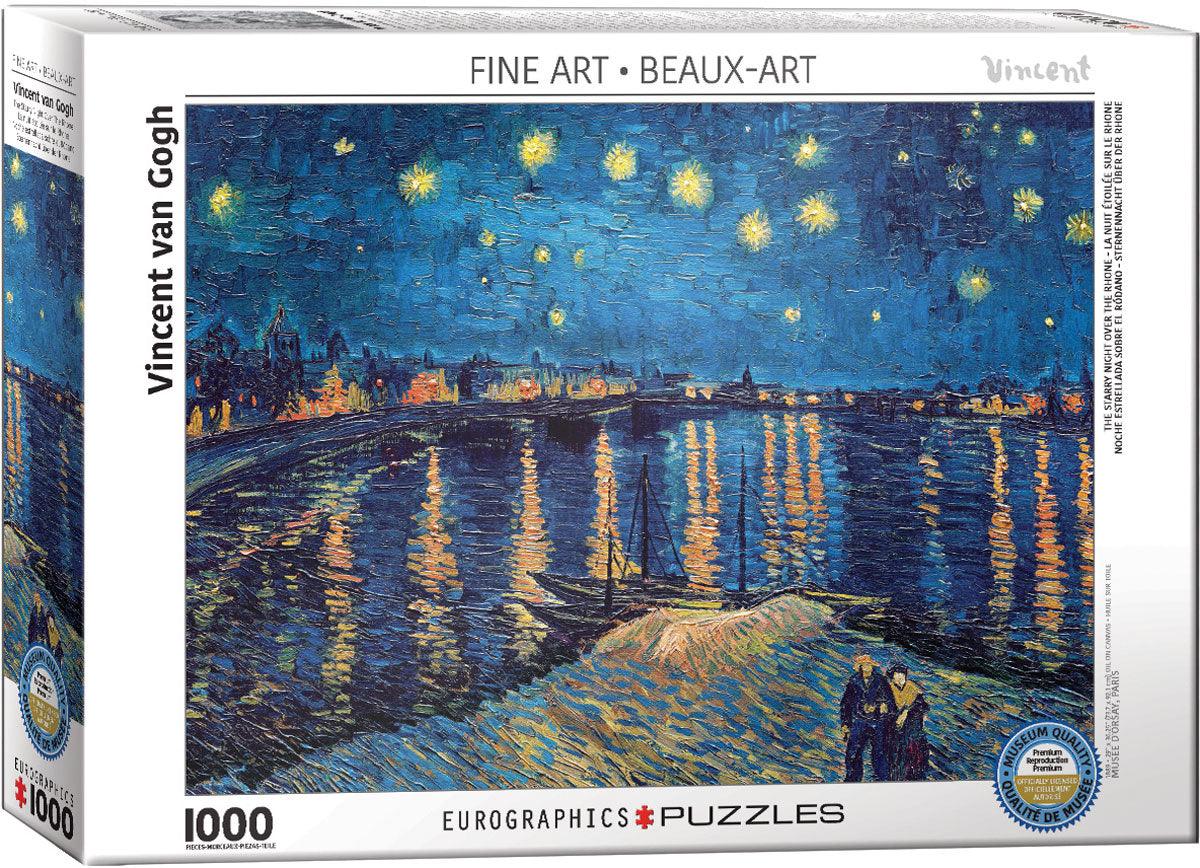 Eurographics - La Nuit étoilée au-dessus du Rhône (Jigsaw Puzzle 1000 pièces)