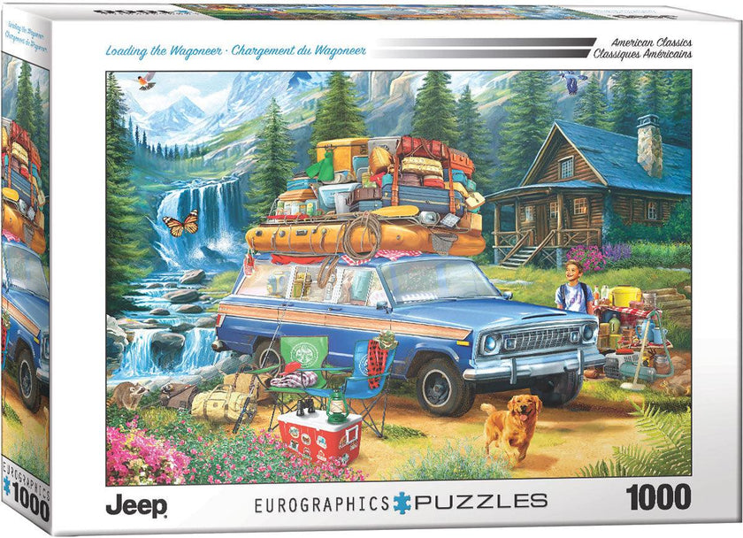 Eurographics - Chargement du Wagoneer par Bigelow Illustrations (Puzzle 1000 pièces)