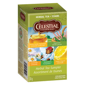 Celestial Tea - Herbal Tea Sampler (20bg)