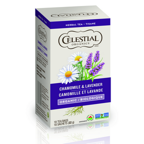 Celestial Tea - Organic Chamomile Lavender (18bg)