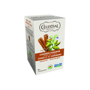 Celestial Tea - Organic Cinnamon Cardamom (18bg)