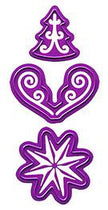 Joy! Crafts Dies - Sm 3pcs Shapes