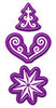 Joy! Crafts Dies - Sm 3pcs Shapes