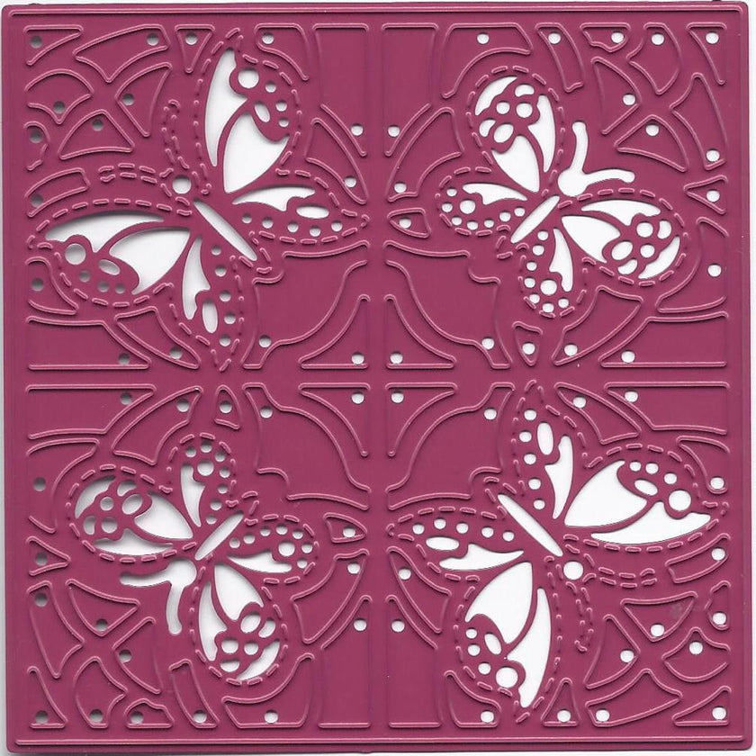 Joy! Crafts Dies - Fantasy Butterflies Square