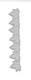Cutting-emboss die - Border with leaves