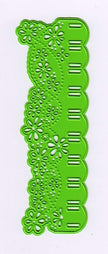 Joy! Crafts Cutting, Embossing & Embroidery border die - Flowers