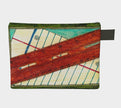 Zippered Cotton Canvas Carry All | Vintage Stationery