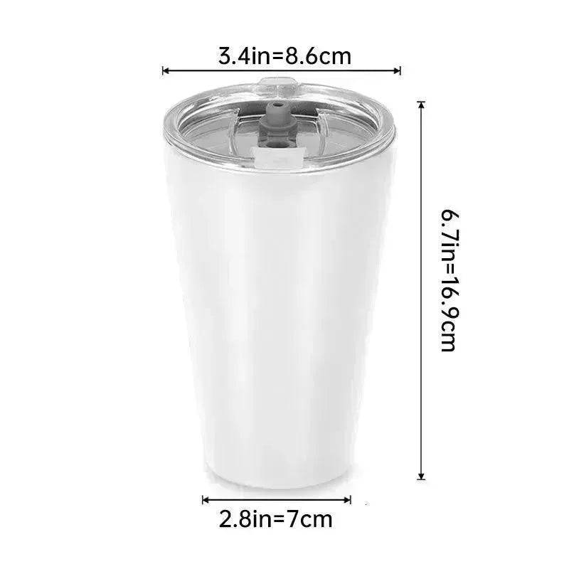 600ml 20oz Customized Car Mug Stainless Steel Tumbler Gift DIY Beer Mug