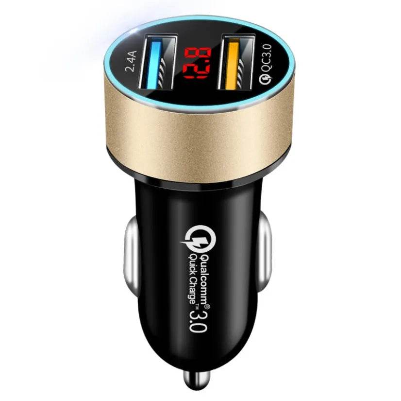 Fast Charging - Automobile Smart Digital LED display car charger