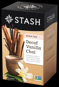 The Stash Tea Company - Decaf Vanilla Chai (18bg)