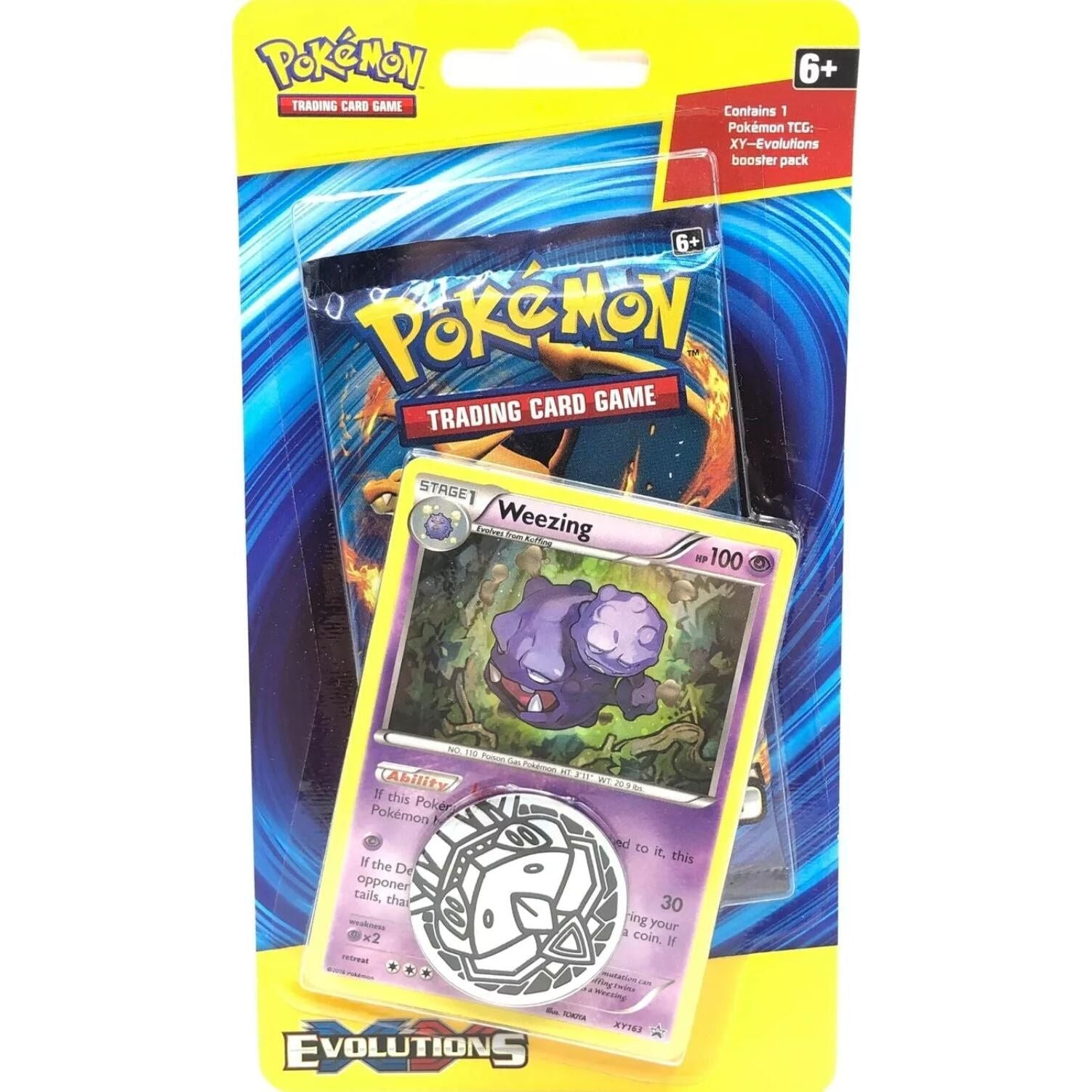 XY Evolutions Single Pack Blister [Weezing]