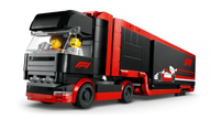 LEGO - 60445 - CITY - F1 Truck w/RB20 & AMR254 F1 Cars - 1086pcs