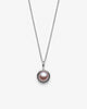 Collier avec perle rose - Perle d'eau douce naturelle