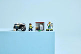 LEGO - 60455 - CITY - Poursuite à moto de la police - 65 pièces