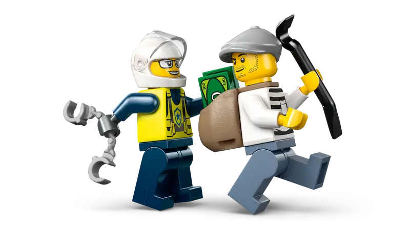 LEGO - 60455 - CITY - Poursuite à moto de la police - 65 pièces