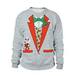 Ugly Christmas Sweater For gift Santa Deer Elf Funny Pullover
