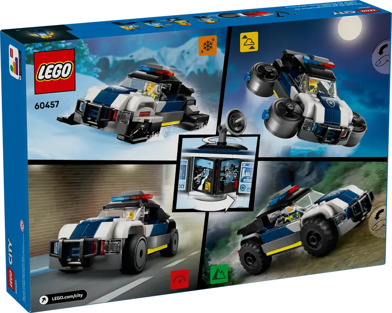 LEGO - 60457 - CITY - Custom Police Car Garage - 489pcs