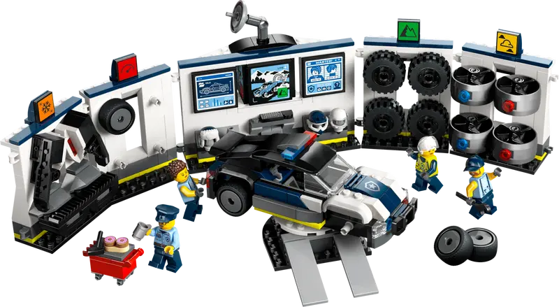 LEGO - 60457 - CITY - Custom Police Car Garage - 489pcs