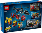 LEGO - 60462 - CITY - Helicopter, Fire Truck & Submarine Remix - 874 pcs
