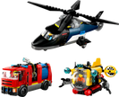 LEGO - 60462 - CITY - Helicopter, Fire Truck & Submarine Remix - 874 pcs