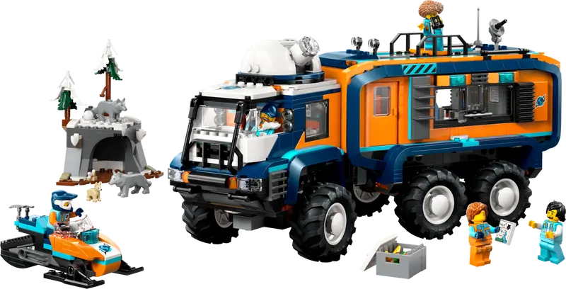 LEGO - 60471 - CITY - Arctic Explorer Science Lab Truck - 1064pcs