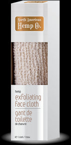 North American Hemp - Hemp Exfoliating Face Cloth (1ea)
